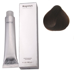 Фото Kapous Крем-краска для волос - 5.43 светло-коричневый медно-золотой 100 мл