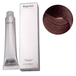 Фото Kapous Крем-краска для волос - 5.6 светлый красно-коричневый 100 мл