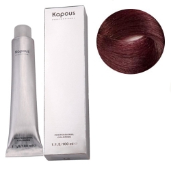 Фото Kapous Крем-краска для волос - 5.62 красно-фиолетовый 100 мл