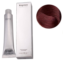 Фото Kapous Крем-краска для волос - 5.66 интенсивный красный 100 мл
