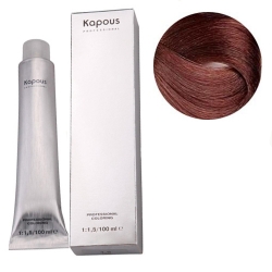 Фото Kapous Крем-краска для волос - 6.6 темно-красный блонд 100 мл