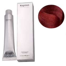 Фото Kapous Крем-краска для волос - 6.66 интенсивно-красный темный блонд 100 мл