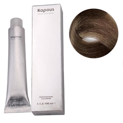 Фото Kapous Крем-краска для волос - 7.0 насыщенный блонд 100 мл