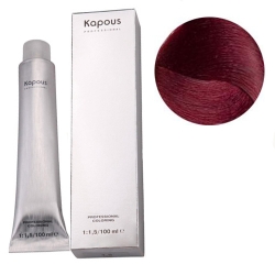 Фото Kapous Крем-краска для волос - 7.22 интенсивный фиолетовый блонд 100 мл