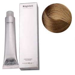 Фото Kapous Крем-краска для волос - 7.3 золотой блонд 100 мл