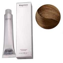Фото Kapous Крем-краска для волос - 7.33 интенсивный золотой блонд 100 мл