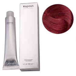 Фото Kapous Крем-краска для волос - 7.62 красно-фиолетовый блонд 100 мл