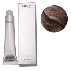 Фото Kapous Крем-краска для волос - 7.81 коричнево-пепельный блонд 100 мл