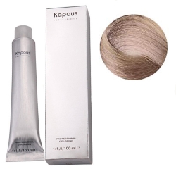 Фото Kapous Крем-краска для волос - 8.23 светлый перламутрово-бежевый блонд 100 мл