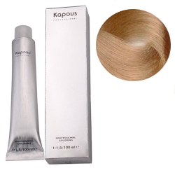 Фото Kapous Крем-краска для волос - 904 суперосветляющий медный блонд 100 мл