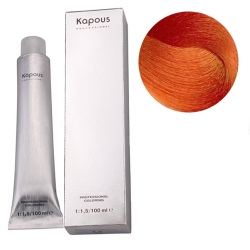 Фото Kapous Крем-краска для волос - Краска для цветного мелирования Медный 100 мл