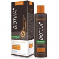Фото Kativa Biotina 3 Shampoo - Шампунь против выпадения волос с биотином, 250 мл