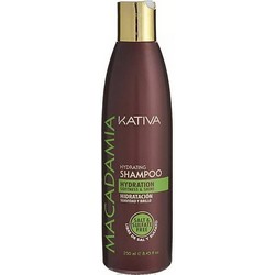 Фото Kativa Mаcadamia Shampoo - Шампунь увлажняющий для нормальных и поврежденных волос, 250 мл
