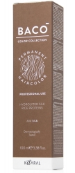 Фото Kaaral - Перманентный краситель для волос с гидролизатами шелка Permanent Haicolor, 7.85 махагоново-коричневый блондин, 100 мл