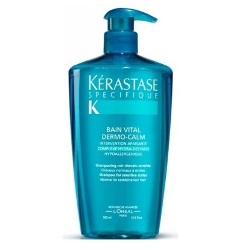Фото Kerastase Specifique Bain Vital Dermo-Calm - Шампунь для чувствительной кожи головы и нормальных волос, 500 мл