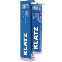 Зубная паста Klatz HEALTH - Реминерализация эмали, 75мл klatz детская зубная паста карамель 40 мл