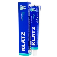 Зубная паста Klatz LIFESTYLE - Комплексный уход, 75мл зубная паста klatz health целебные травы без фтора 75 мл