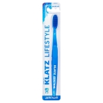 Фото Klatz - Щетка зубная для взрослых средняя, цвет синий, 1 шт