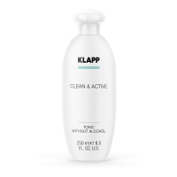 Klapp Clean&Active Tonic Without Alcohol - Тоник без спирта, 250 мл