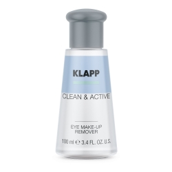 Фото Klapp Clean & Active Eye Make-Up Remover - Средство для снятия макияжа с глаз, 100 мл