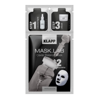 Klapp Caviar Balance Mask - 3-х компонентный набор с экстрактом черной икры: концентрат, маска, крем, 1 шт