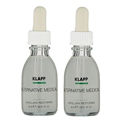Фото Klapp Alternative Medical Capillary Restoring - Сыворотка восстановление капилляров, 2*30 мл