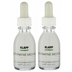 Фото Klapp Alternative Medical Collagen Dermis Rebuilder - Сыворотка стимулятор коллагенообразования, 2*30 мл.