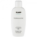 Фото Klapp Clean And Active Cleansing Gel - Гель очищающий, 75 мл