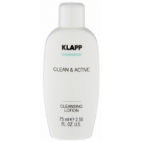 Klapp Clean And Active Cleansing Lotion - Молочко очищающее, 75 мл