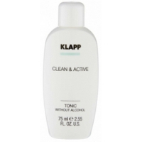 Klapp Clean And Active Tonic without Alcohol - Тоник без спирта, 75 мл - фото 1