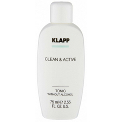 Фото Klapp Clean And Active Tonic without Alcohol - Тоник без спирта, 75 мл