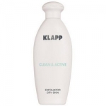 Фото Klapp Clean&Active Exfoliator Dry Skin - Эксфолиатор для сухой кожи, 250 мл