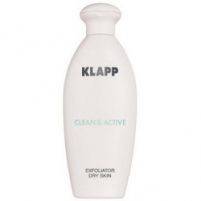 Фото Klapp Clean&Active Exfoliator Dry Skin - Эксфолиатор для сухой кожи, 250 мл