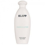 Фото Klapp Clean&Active Exfoliator Oil Skin - Эксфолиатор для жирной кожи, 250 мл