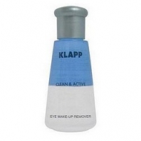 Фото Klapp Clean&Active Eye Care - Средство для снятия макияжа c глаз, 100 мл
