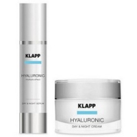 

Klapp Hyaluronic Face Care Set - Набор Гиалуроник: Крем и Сыворотка по 50 мл