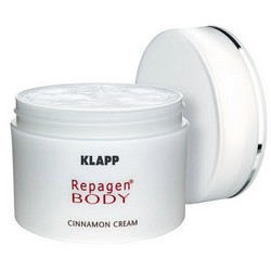 Фото Klapp Repagen Body Cinnamon Cream - Контур-крем с корицей для тела, 250 мл