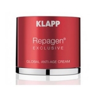 Klapp Repagen Exclusive Global Anti-Age Cream - Комплексный крем Глобал Анти-Эйдж, 50 мл