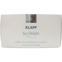 

Klapp Sea Delight Sorbet Face Powder Blue Lagoon - Маска-сорбет, Голубая лагуна, 5*5 г