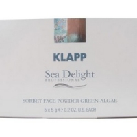 

Klapp Sea Delight Sorbet Face Powder Green Algae - Маска-сорбет, Зеленая водоросль, 5*5 г