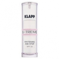 Фото Klapp X-Treme Whitening Age Stop Spf 25 - Отбеливающий Эйдж-стоп-крем SPF 25, 30 мл