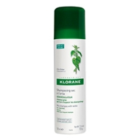 Klorane Dry Shampoo With Nettle - Шампунь сухой с экстрактом крапивы, 50 мл. spa шампунь для придания шелковистости длинным волосам silky spa shampoo 120571 250 мл