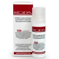 KORA - Крем-сыворотка для интенсивного увлажнения кожи, 30 мл гельтек крем сыворотка для век с эффектом лифтинга 30