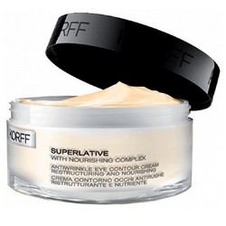 Фото Korff Superlative Eye Cream Antiwrinkle Restructuring and Nourishing - Крем против морщин для контура глаз, 15 мл