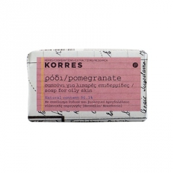 Фото Korres Pomegranate Soap For Oily Skin - Мыло для лица для жирной кожи с гранатом, 125 г