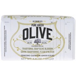 Фото Korres Pure Greek Olive Traditional Soap Olive Blossom - Мыло цветы оливы, 125 г