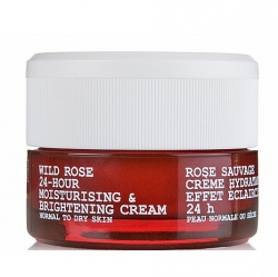 Фото Korres Wild Rose Cream For Oily Combination Skin - Увлажняющий крем 24 часа для жирной и комбинированной кожи, 40 мл