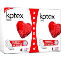 Kotex Ultra Super - Прокладки гигиенические, 16 шт