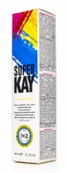 Фото Kaypro - Крем краска Super Kay с содержанием ультраплекса, 5.666 экстра интенсивный светлый красновато-коричневый, 180 мл