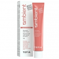 Tefia - Перманентная крем-краска для волос Ambient, 1018 Специальный блондин пепельно-коричневый, 60 мл